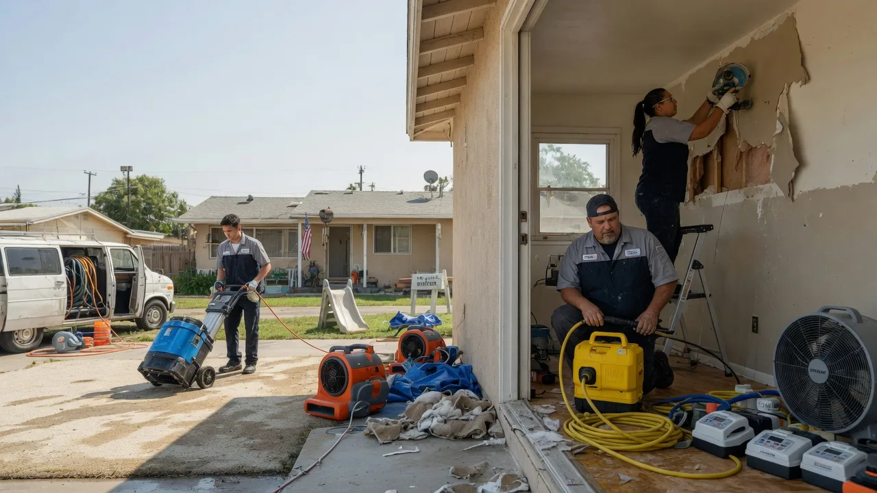 Water Damage Restoration in Big Pine, CA near me
